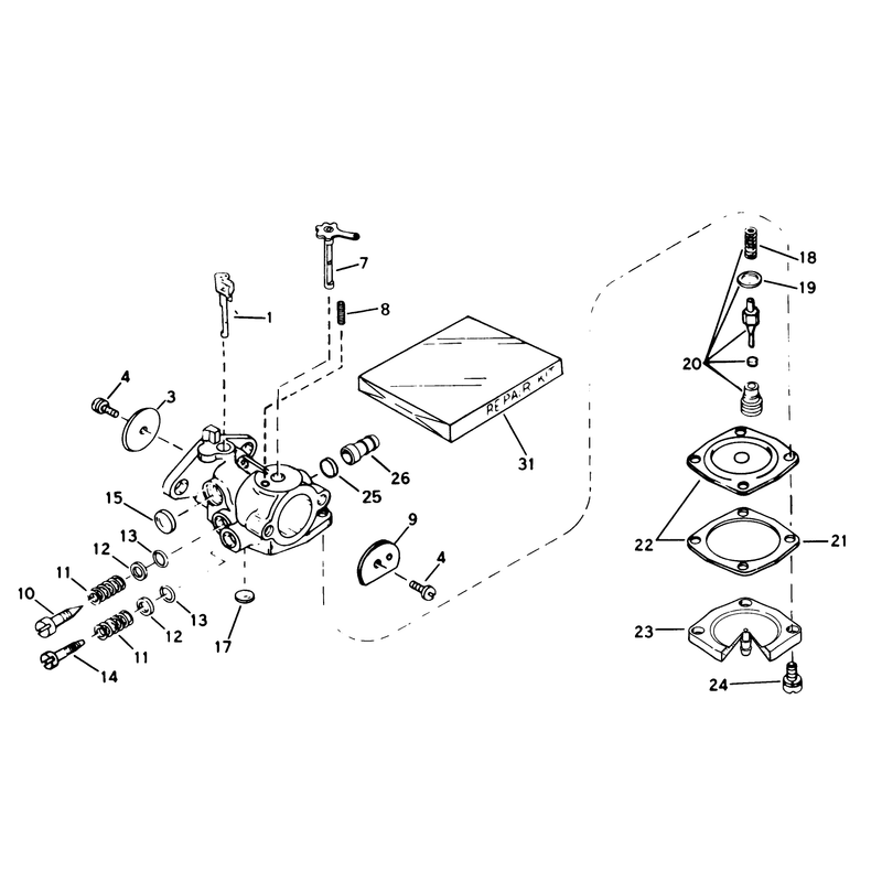 Carburetor No. 632142a