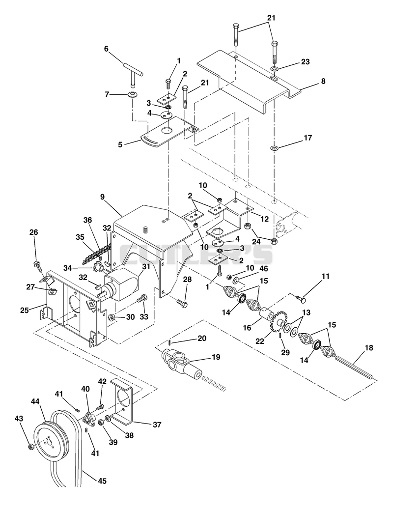 Brush Drive Unit