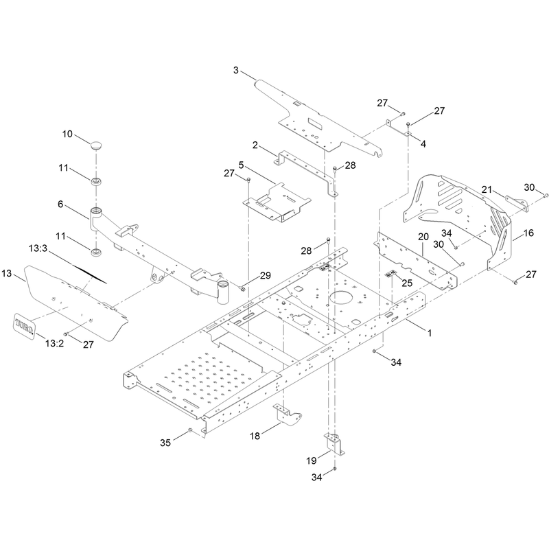Frame and Front Axle Assembly