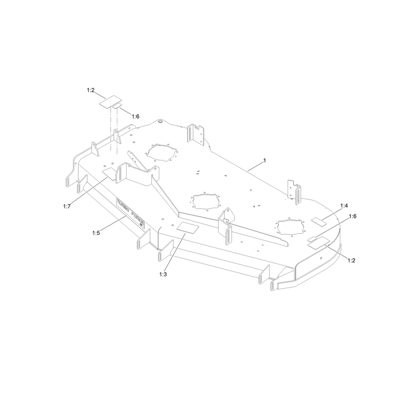 Deck Decal Assembly No 147-7825