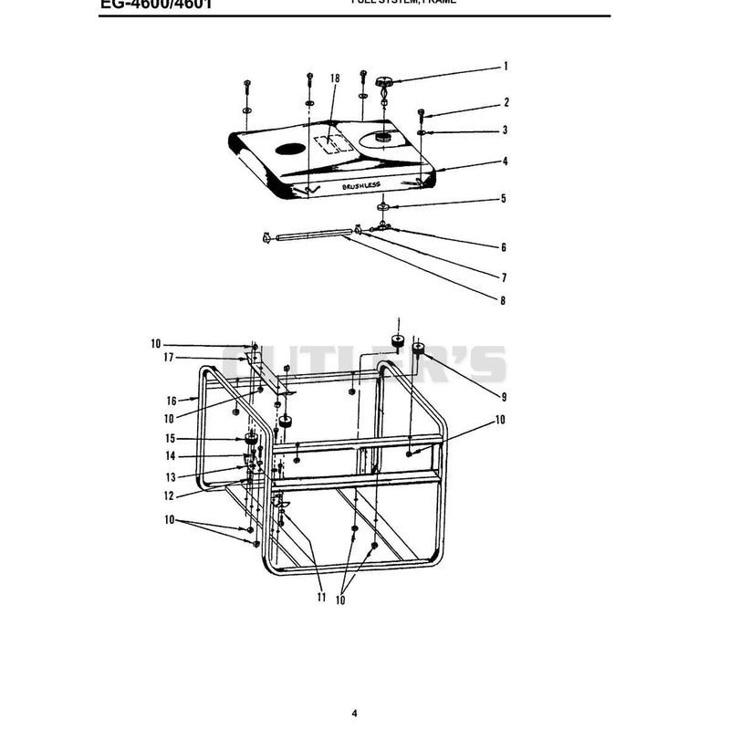 Fuel System, Frame /4601