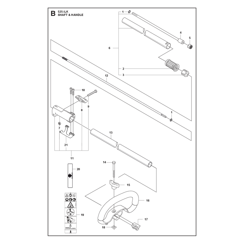 SHAFT AND HANDLE
