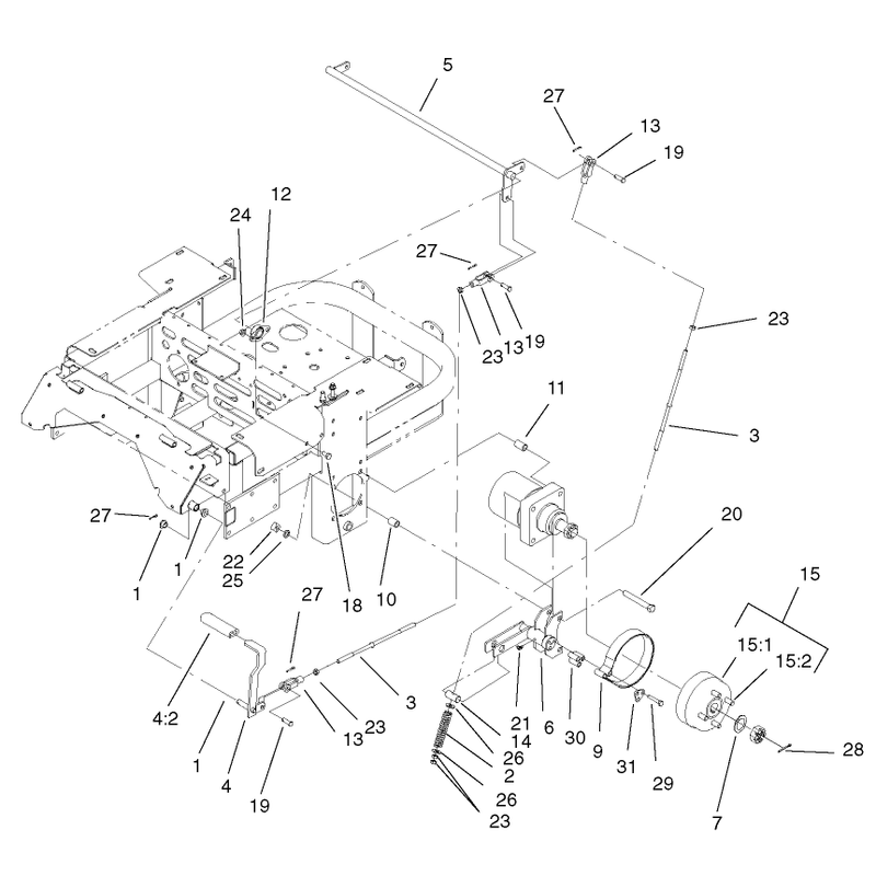Brake and Wheel Hub Assembly