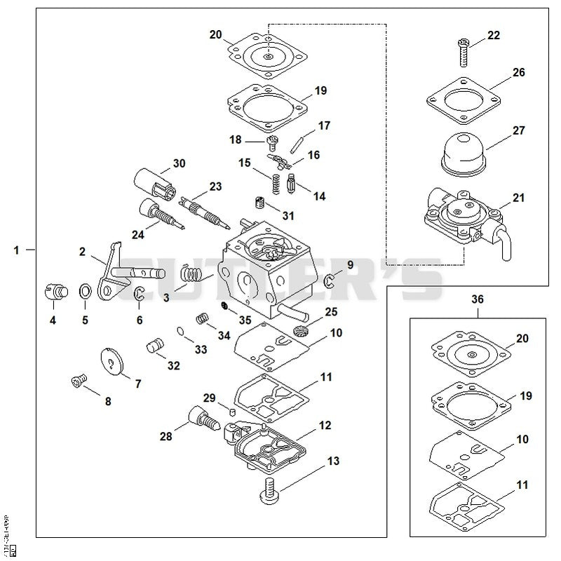 Carburetor C1Q-S63 (15.2003)