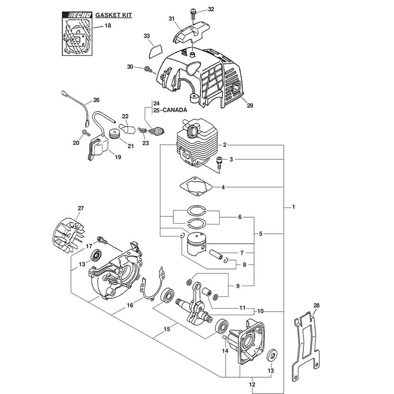 ENGINE, IGNITION, CYLINDER COVER