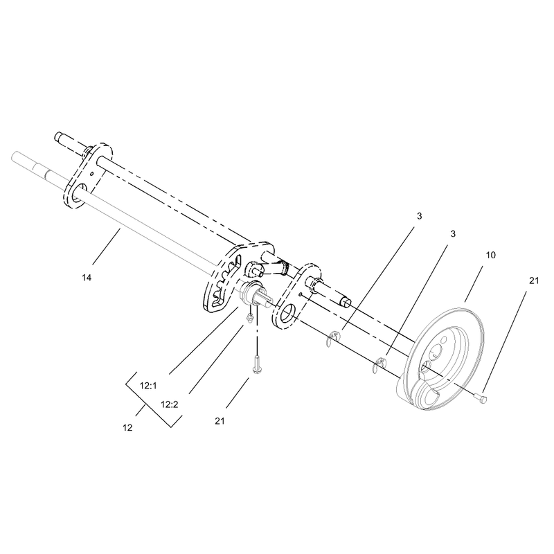 Pivot Shaft Assembly