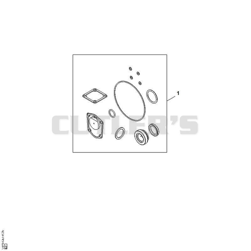 Set of gaskets