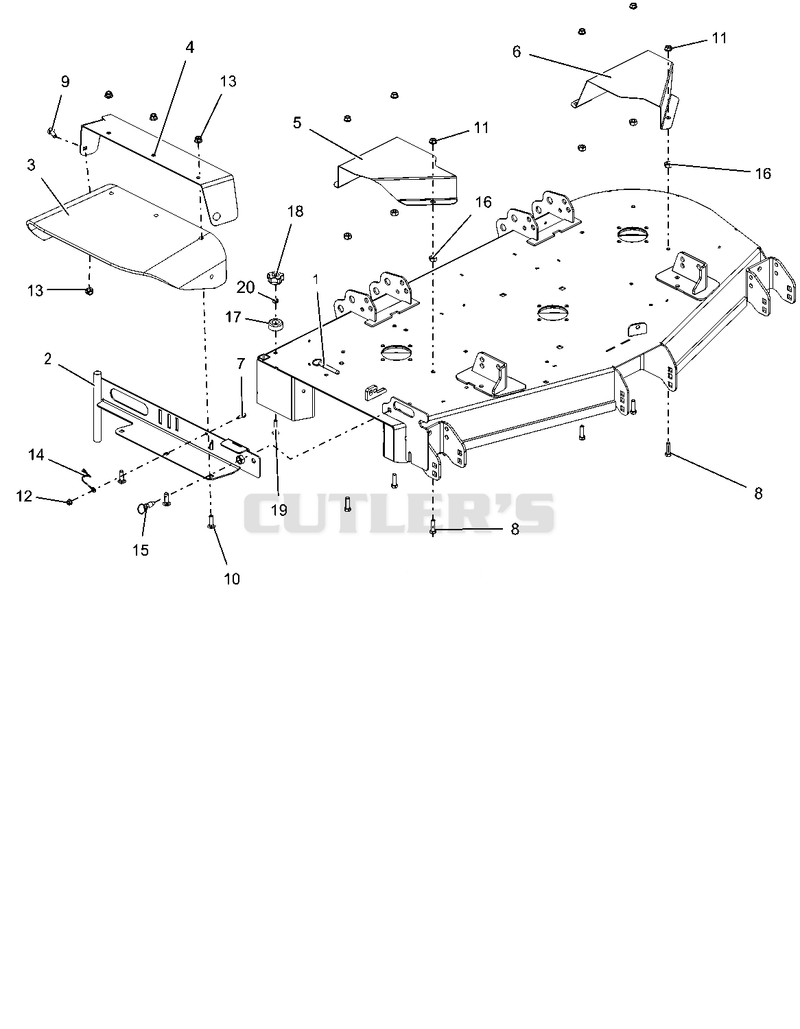 Chute And Belt Covers - 52"