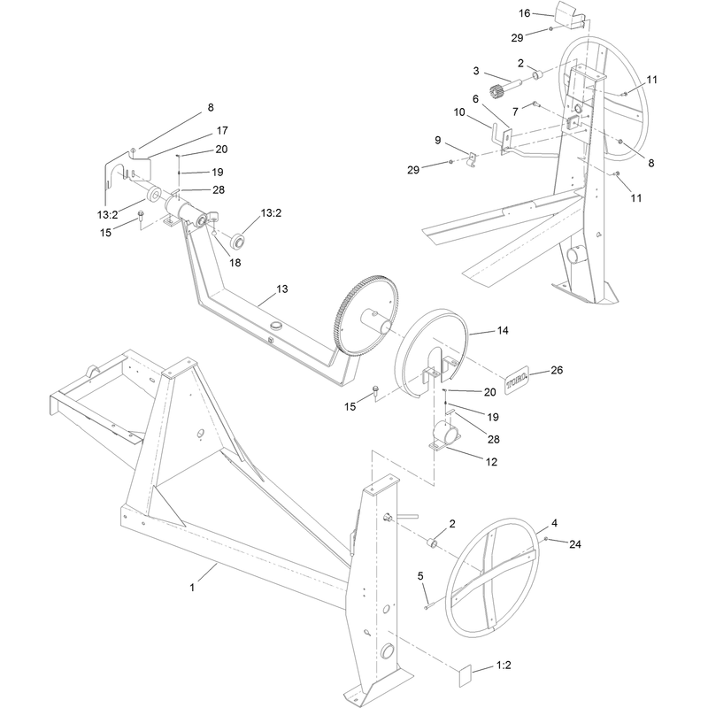 Frame and Yoke Assembly