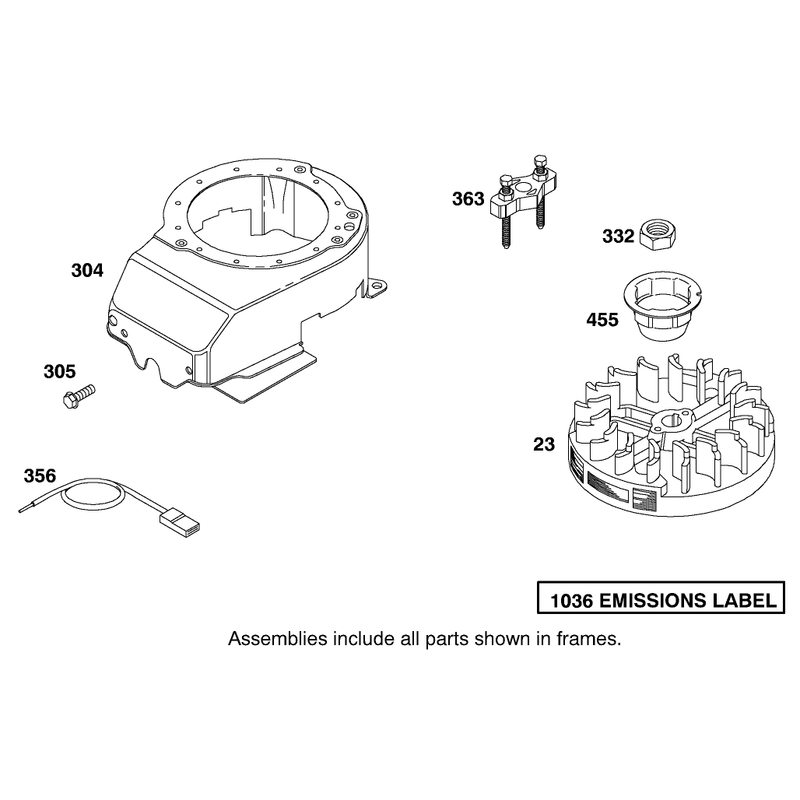 Engine Briggs and Stratton Model 12h802-1776-B1