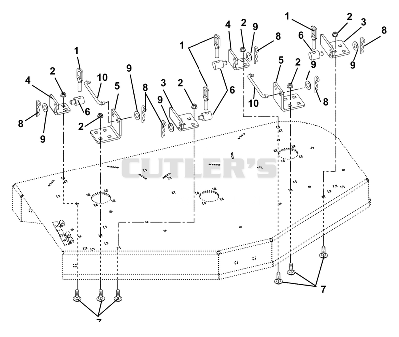 Handle And Stabilizer Brackets