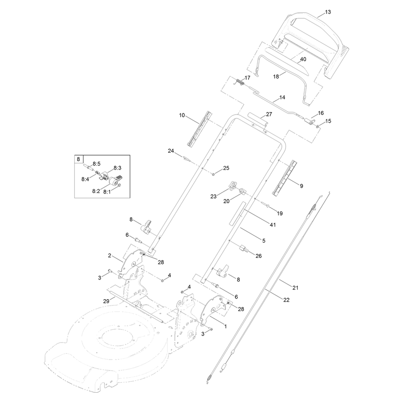Handle and Control Assembly