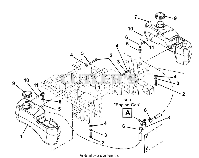 Fuel Tanks And Hoses - Gas