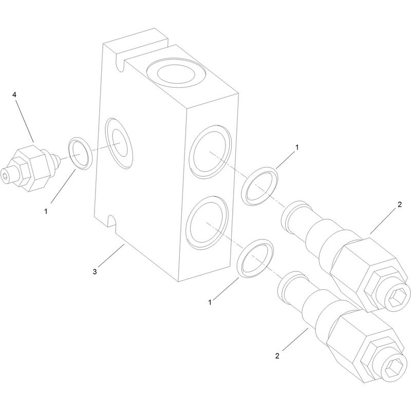 Counterbalance Valve Assembly No 99-3040