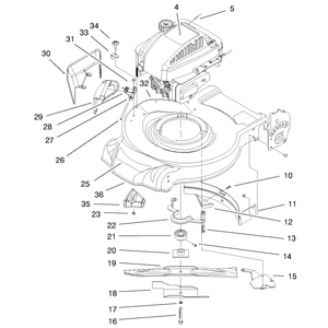 Engine and Blade Assembly