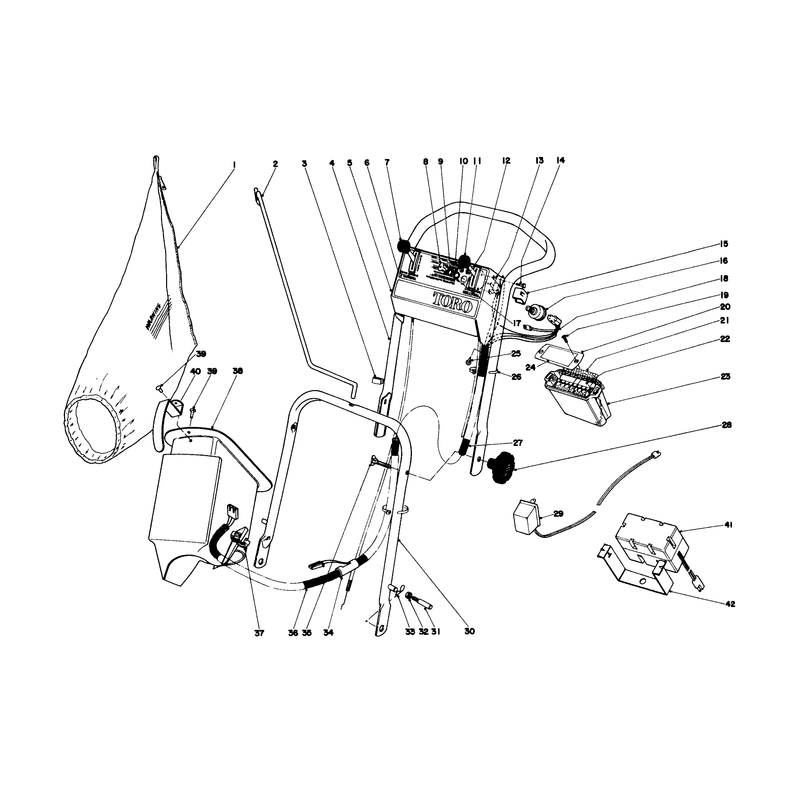 Handle Assembly Model No 21711