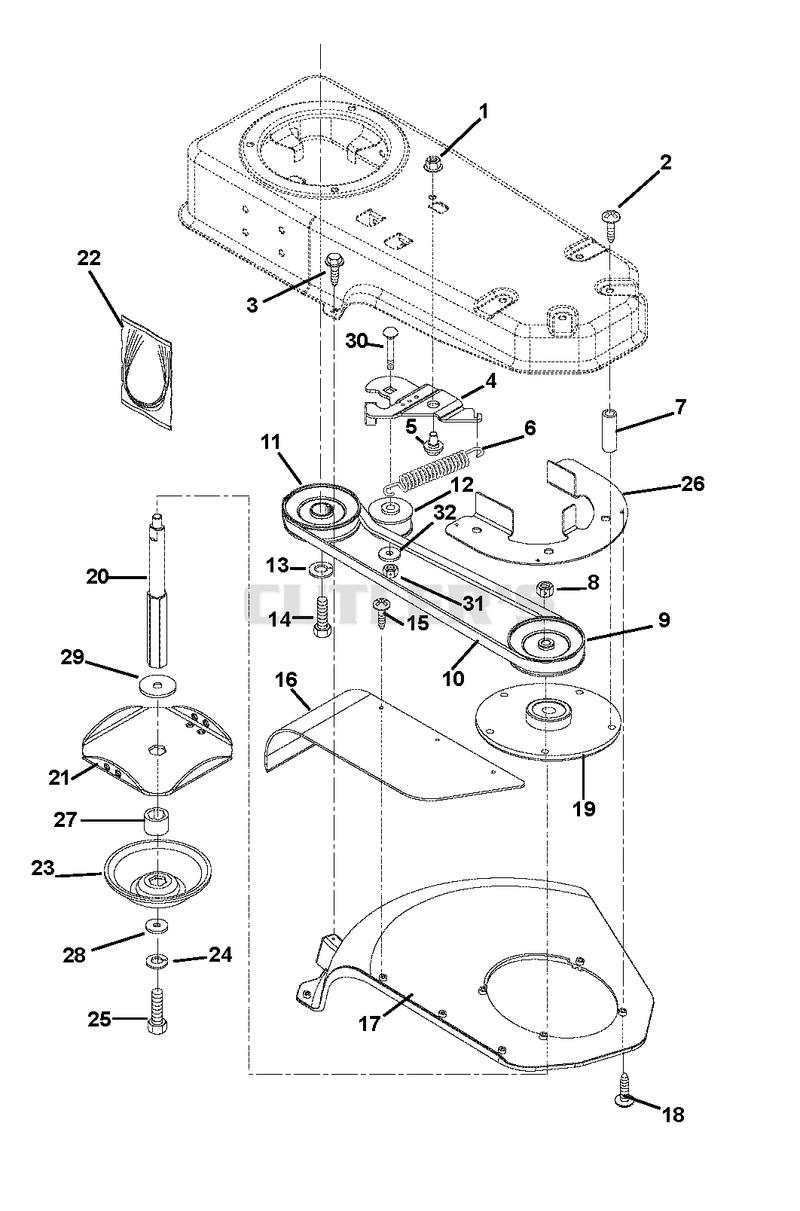 Spindle, Belt and Guards