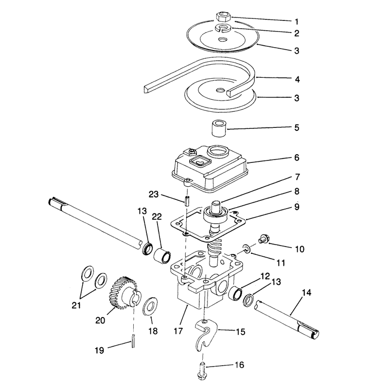 Gearbox Assembly No 71-8250