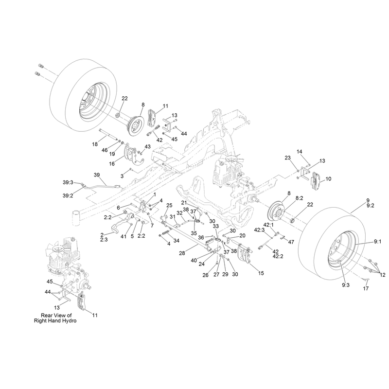 Parking Brake and Wheel Assembly