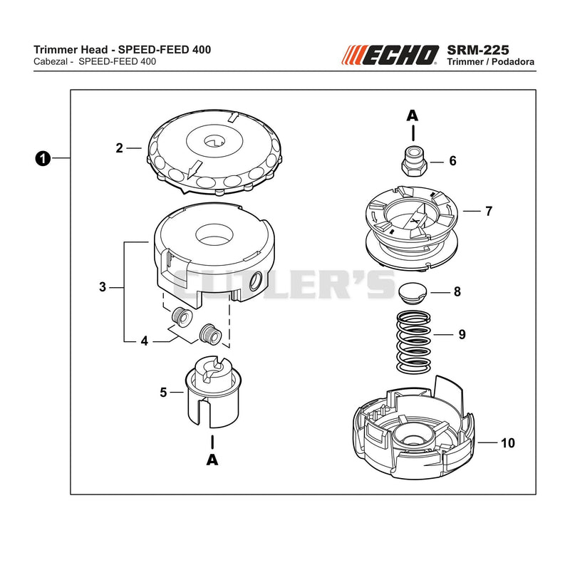 Trimmer Head Speed Feed 400