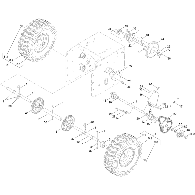Wheel Clutch Assembly