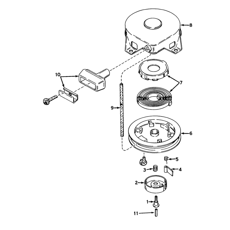 Rewind Starter No. 590420