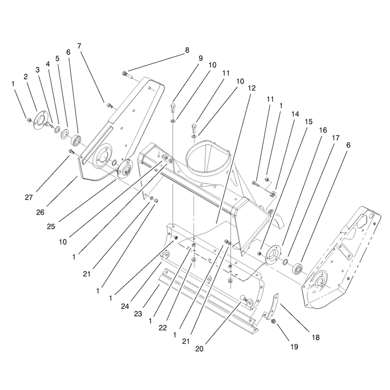 Housing and Side Plate Assembly