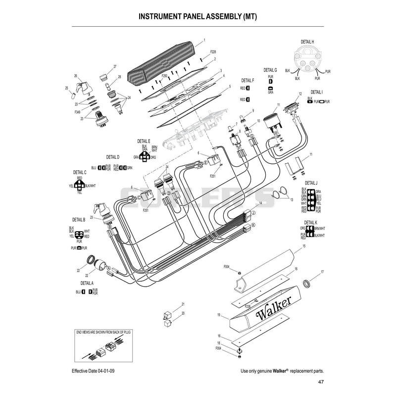 Instrument Panel Assembly MT
