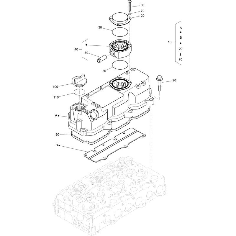 Cylinder Head Cover Assembly