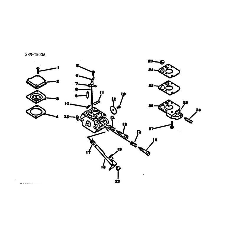 Carburetor Walbro Detail
