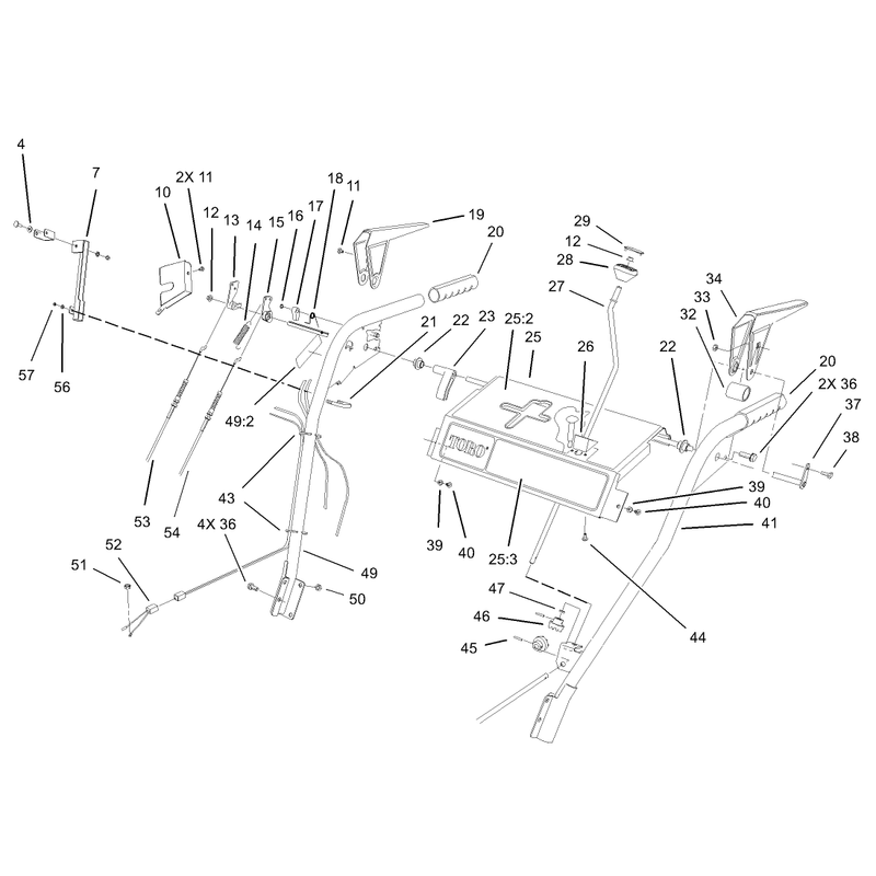 Handle and Control Assembly