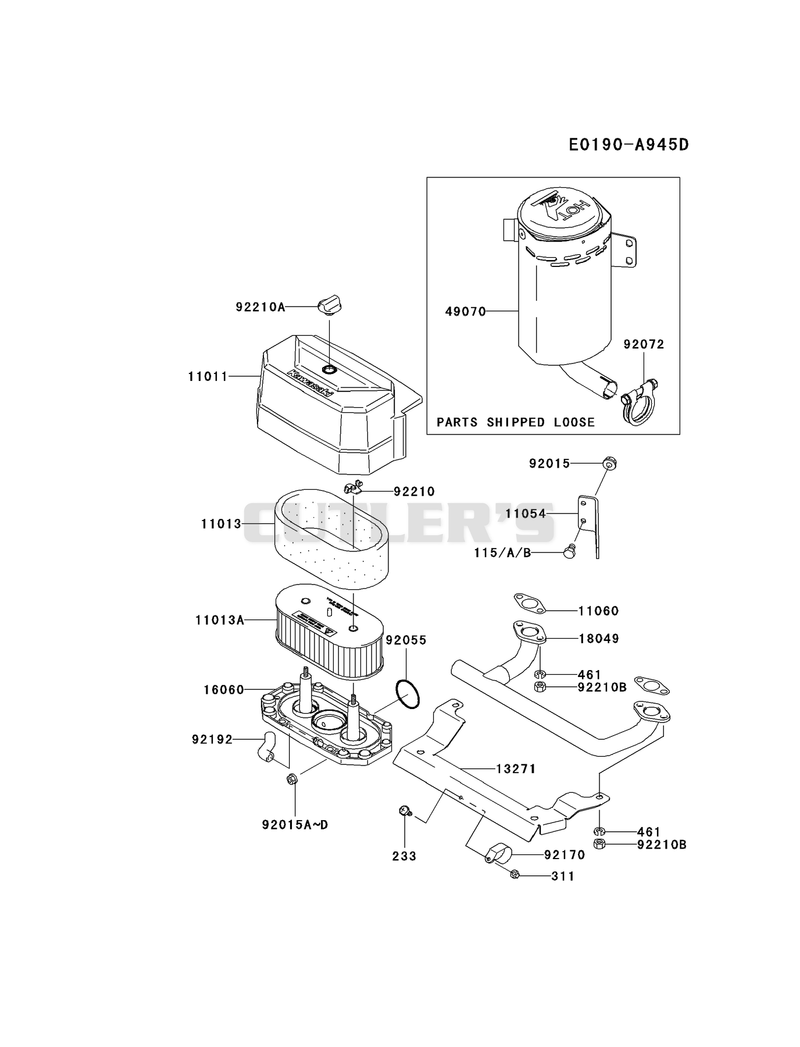 AIR-FILTER/MUFFLER