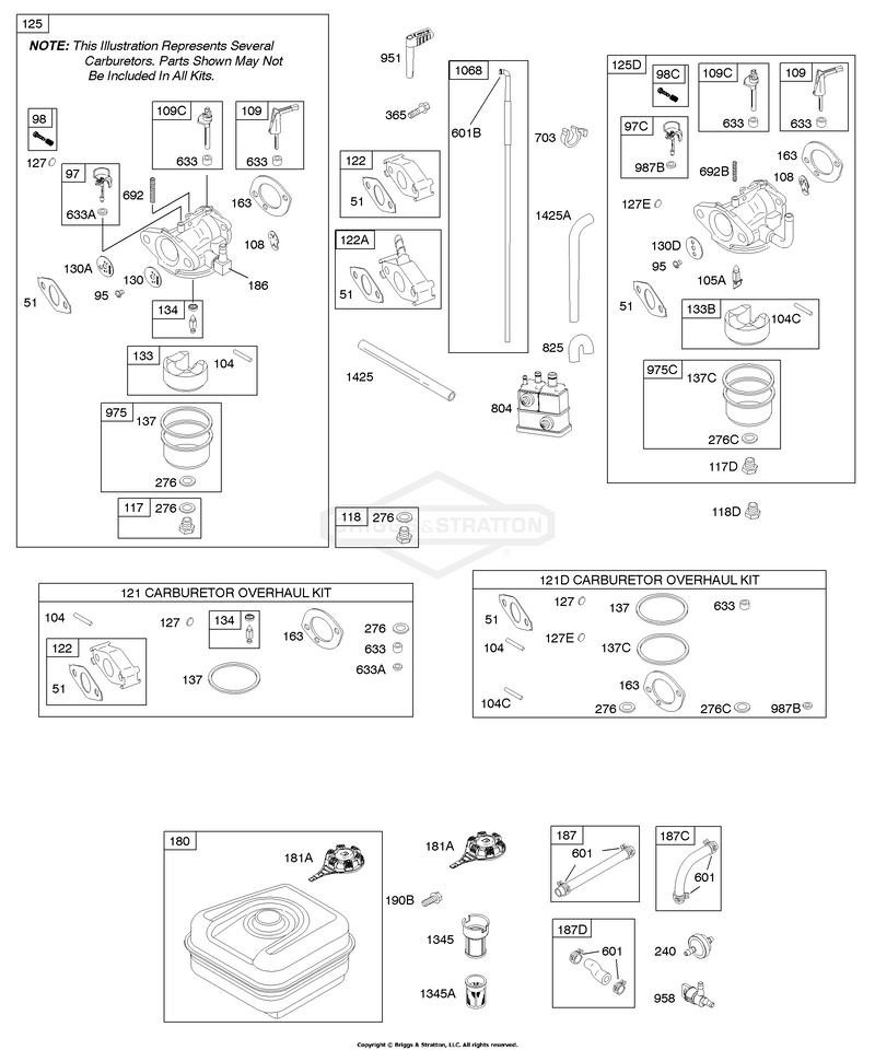 Carburetor, Fuel Supply