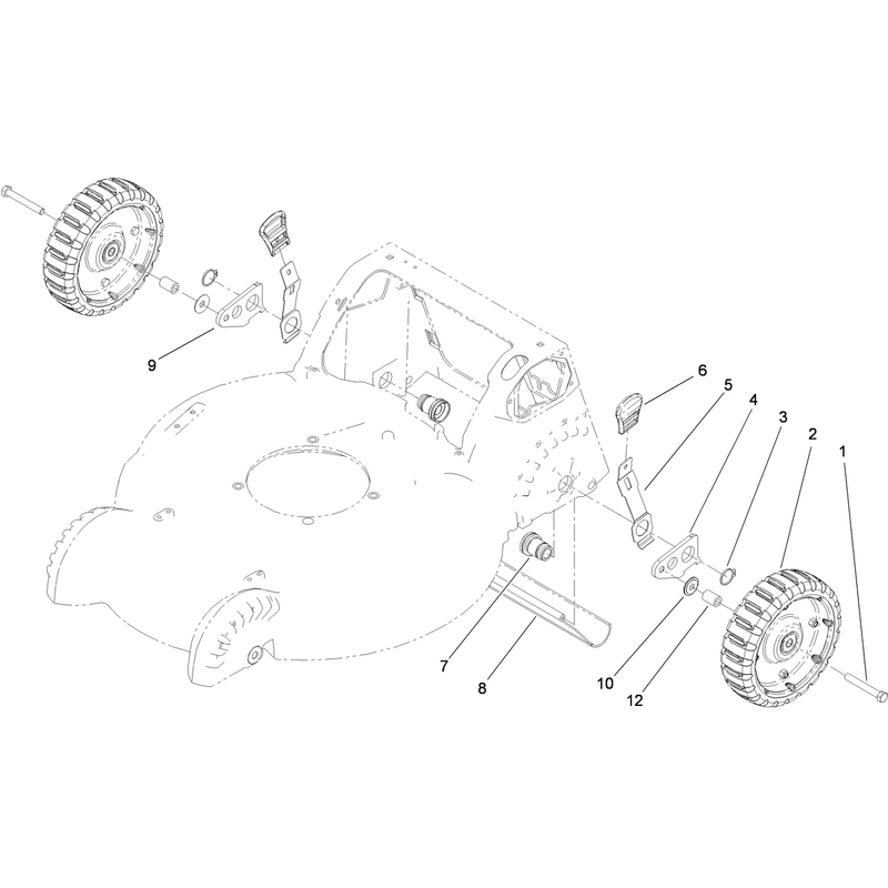 Rear Wheel Assembly