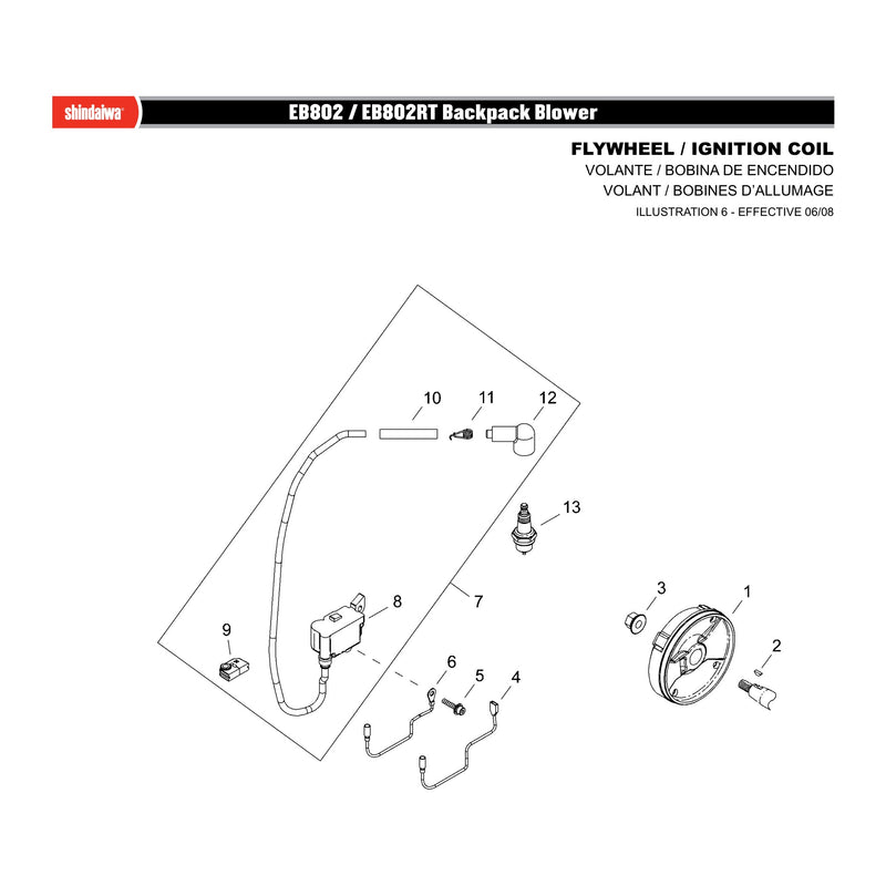 FLYWHEEL / IGNITION COIL