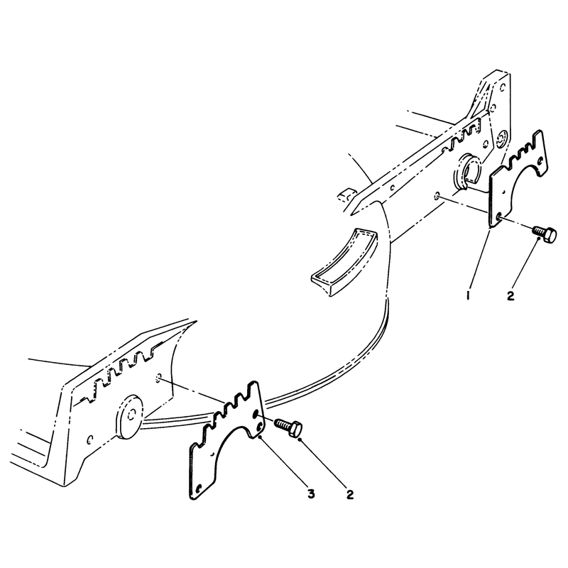 Wear Plate Kit No 49-4080 Optional