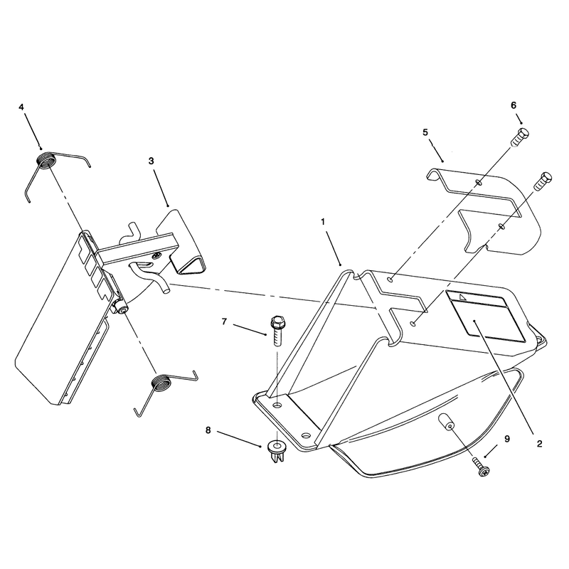 Discharge Chute Assembly #93-0274
