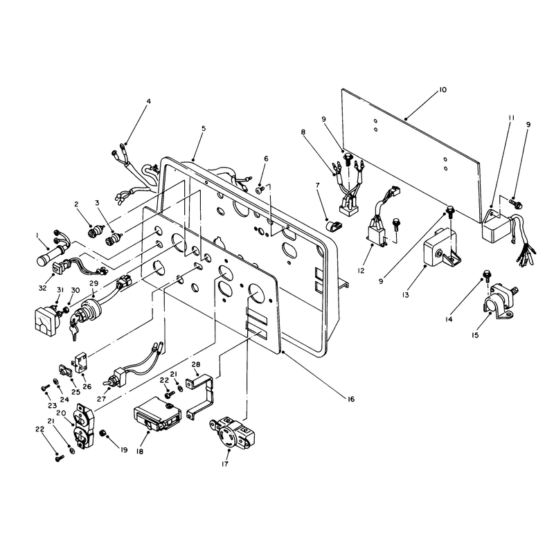 Control Panel Assembly