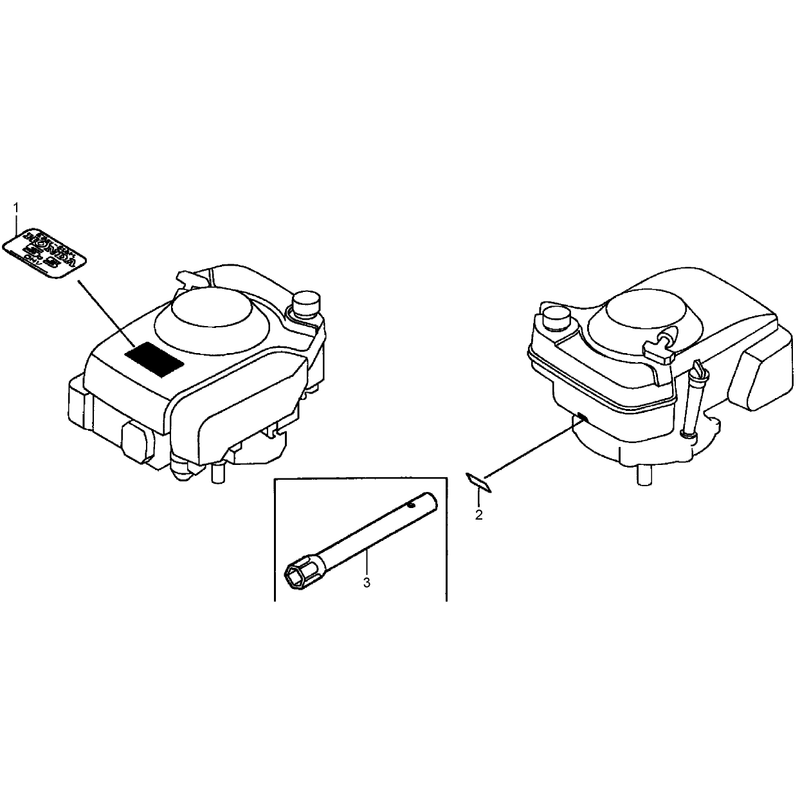 Label Assembly Honda GXV160A1-T1AH