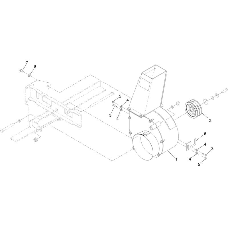 Blower Mounting Assembly