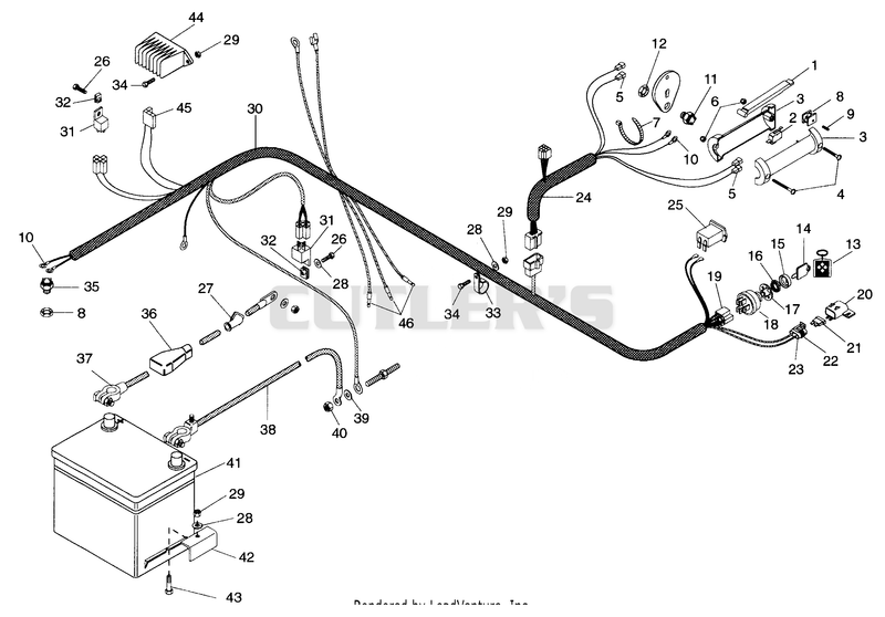 ELECTRICAL SYSTEM - ELECTRIC START MODELS