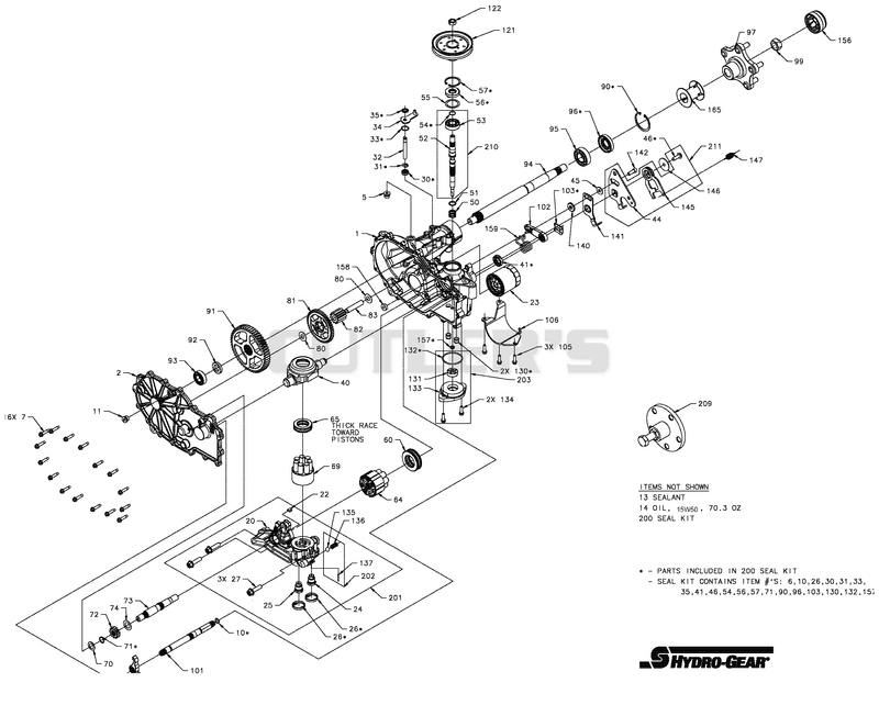 Transaxle - Left Hand