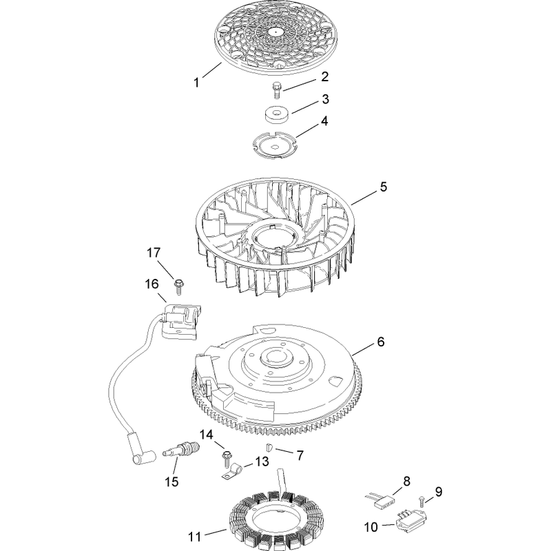 Ignition and Electrical Assembly Kohler SV730-0018