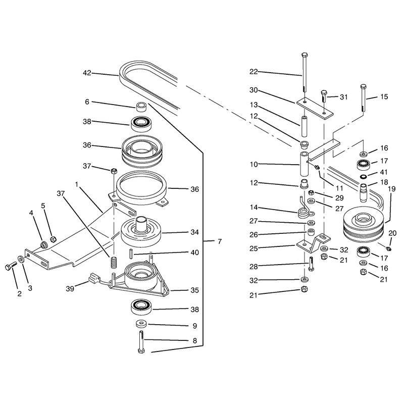 PTO Electric Clutch and Drive Assembly