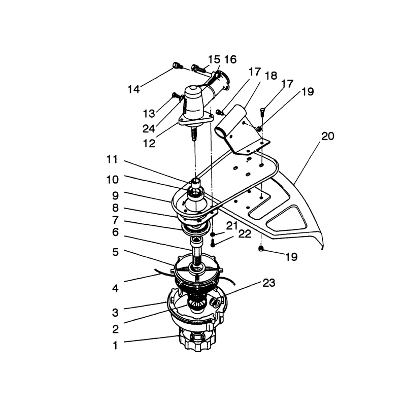 Cutter Head & Gear Box Assembly
