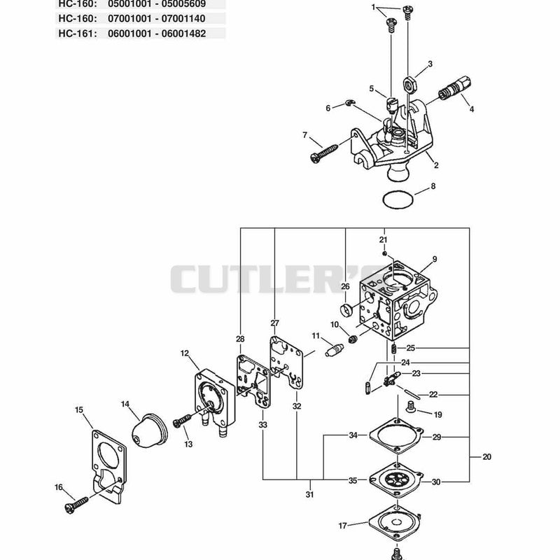CARBURETOR -- RB-K66B