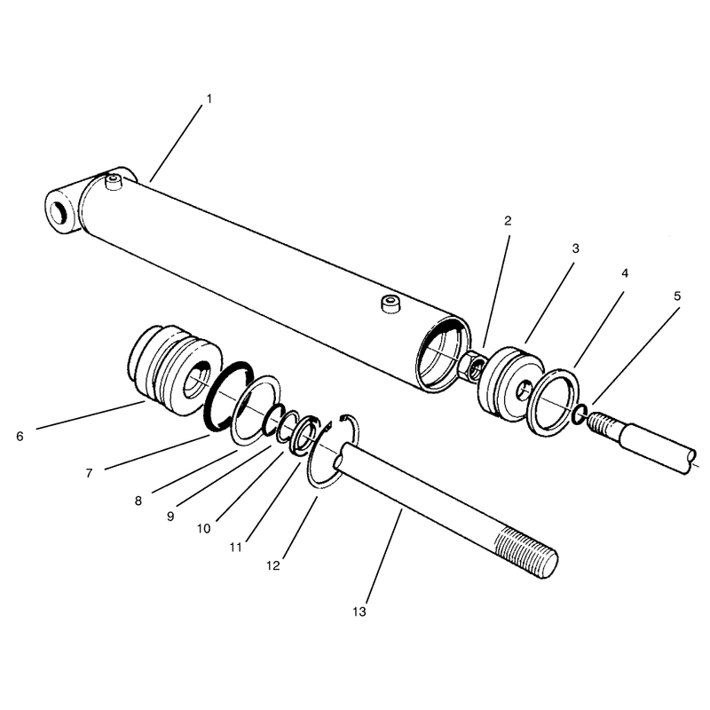 Hydraulic Lift Cylinder No 54-0150