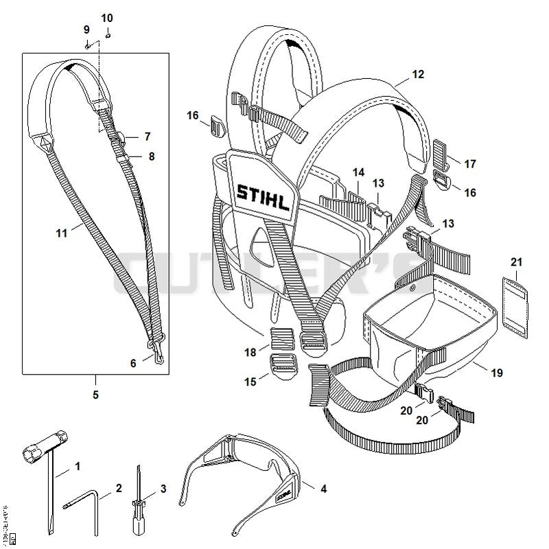 AR - Tools, Full harness