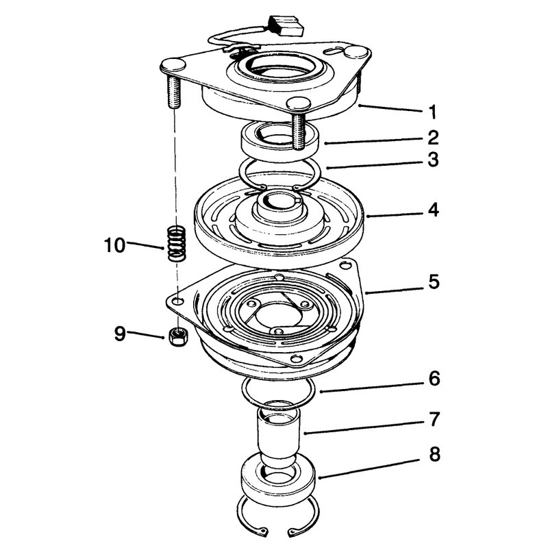 Clutch Assembly No 54-3200