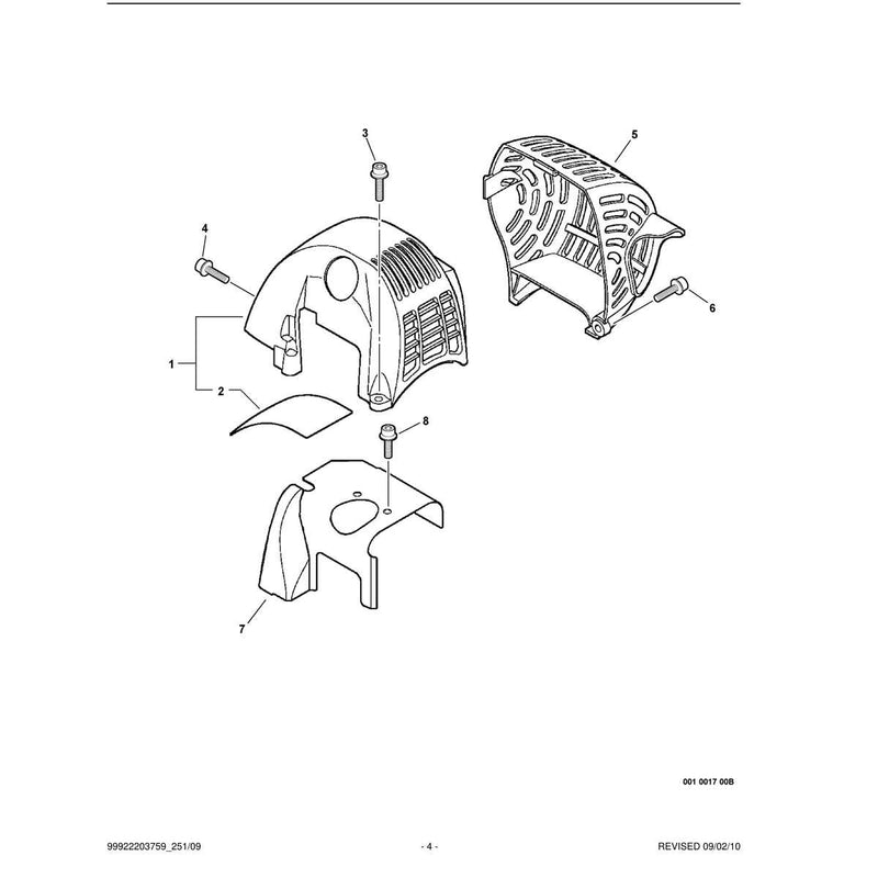 Engine Cover, Cylinder Cover, Exhaust Cover